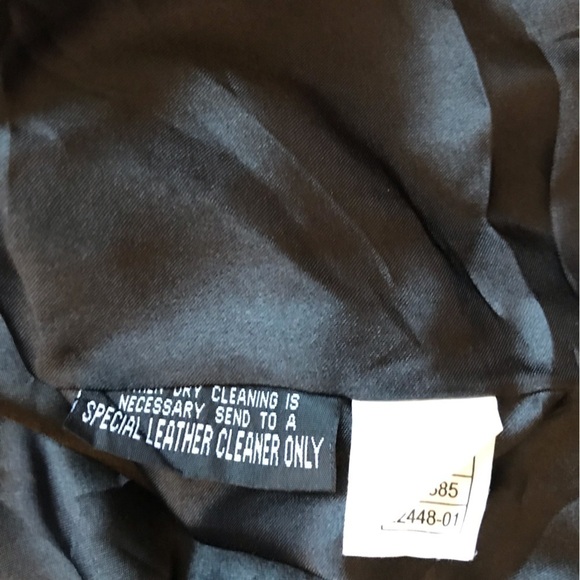 𝅺WILSON’S Pelle Studio Vintage leather vest. Black. Women’s size small. - Picture 6 of 8